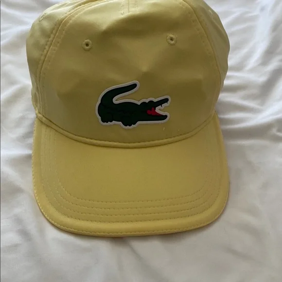 Lacoste | Accessories | Lacoste Yellow Cap With Green Logo  display picture 1